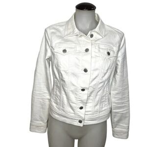 White Jean Jacket 🤍